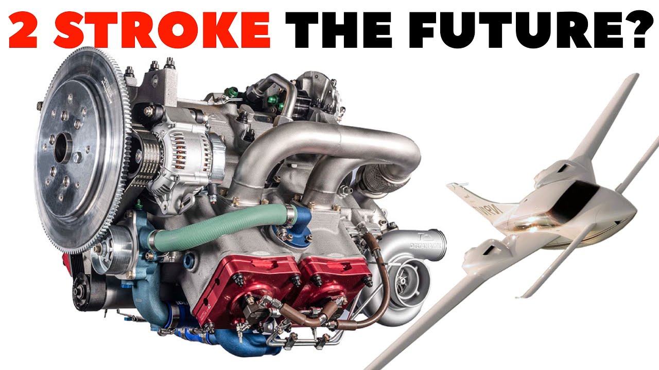 New Deltahawk 2-Stroke Diesel V4 Airplane Engine Explained