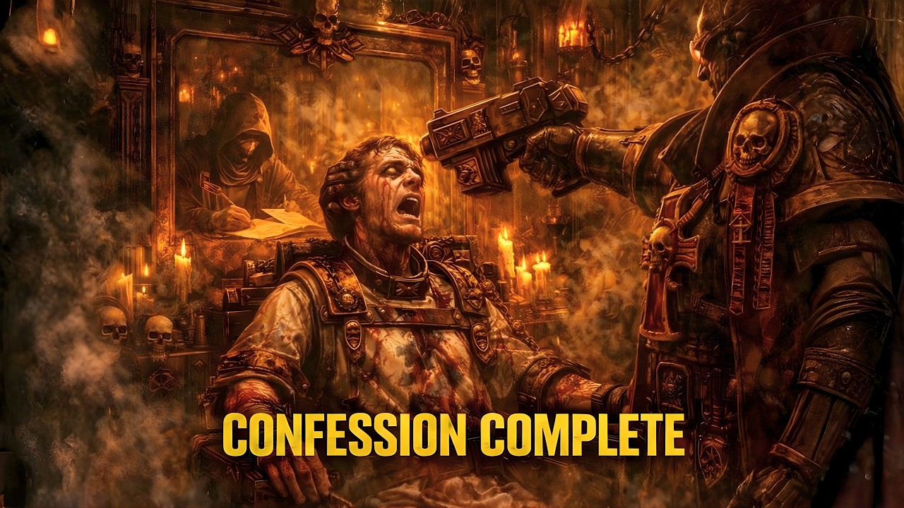 WHAT IT’S LIKE TO BE A SCRIBE WHO RECORDS INTERROGATIONS FOR THE INQUISITION IN WARHAMMER 40K