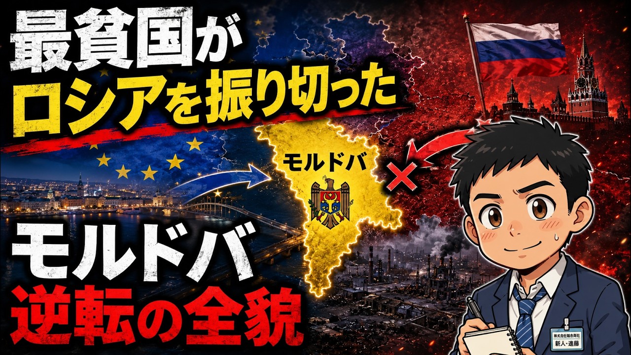 ロシアの支配が崩れた。モルドバEU加盟でプーチンが詰み始めた理由