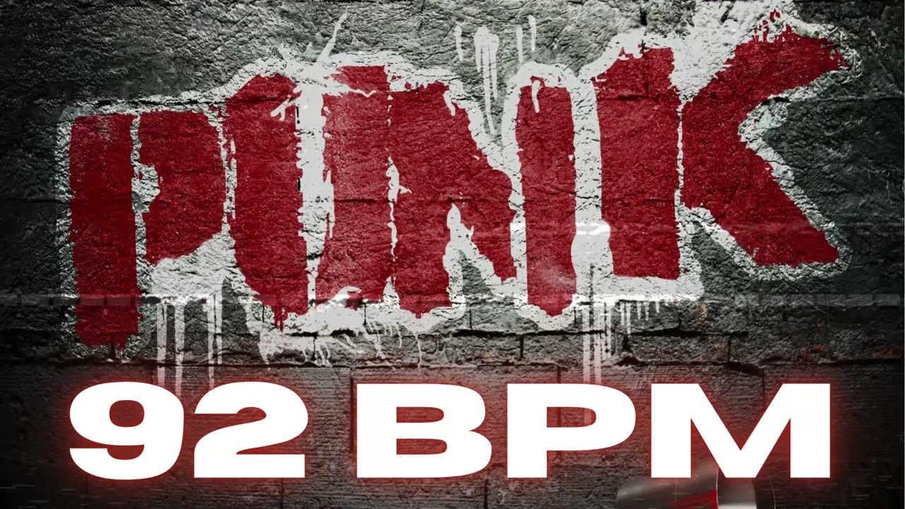 92 BPM - Punk Rock Drum Beat - Loop 1
