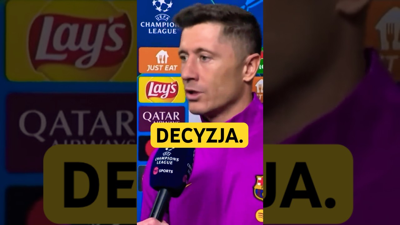 LEWANDOWSKI musi zdecydować 😳