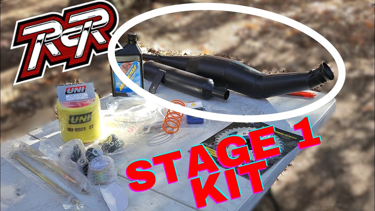 Installing the RCR Stage 1 Kit on My 2000 Polaris Trailblazer 250 | Performance Boost & Test Drive