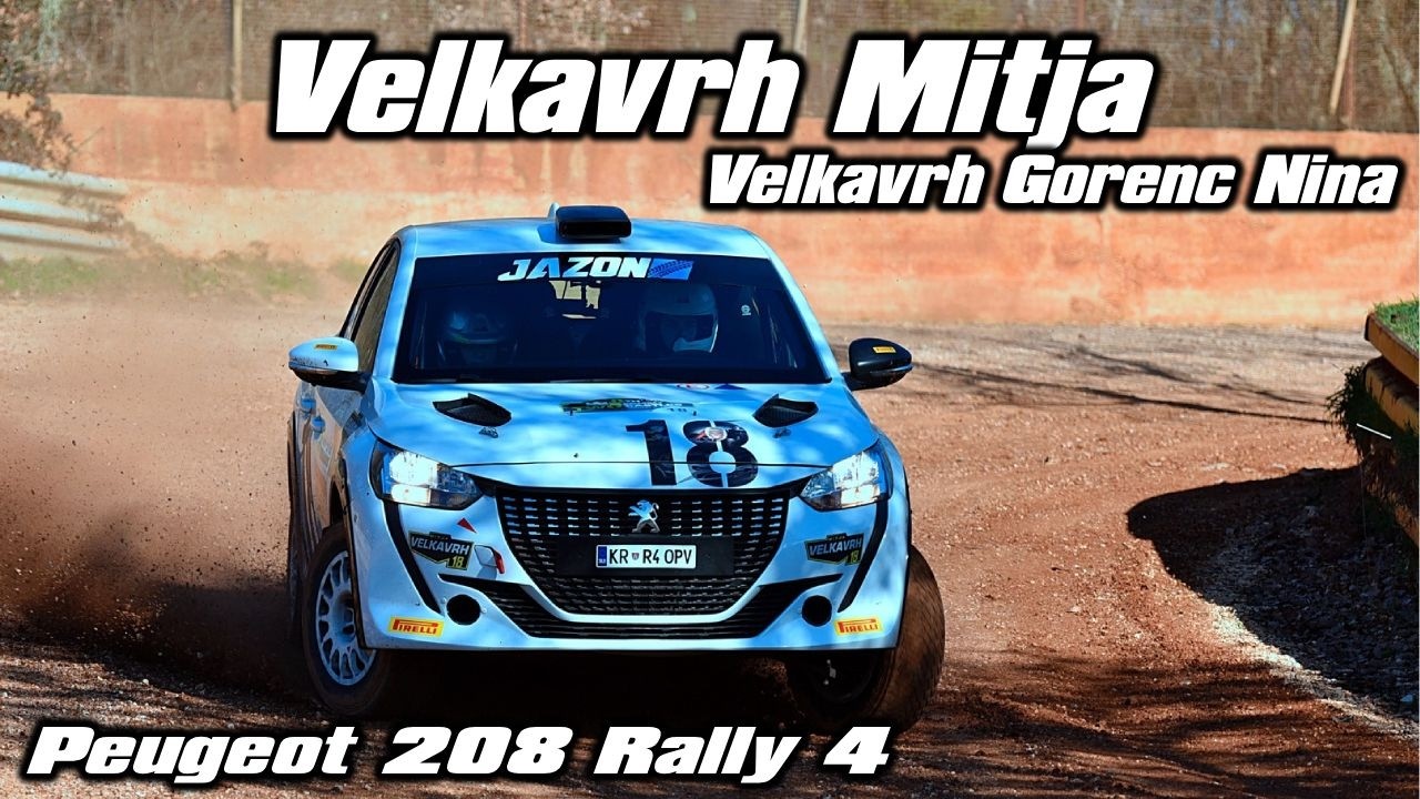 Mitja Velkavrh / Nina Velkavrh - 8. Rally Show Due Castelli 2026 - Peugeot 208 Rally4