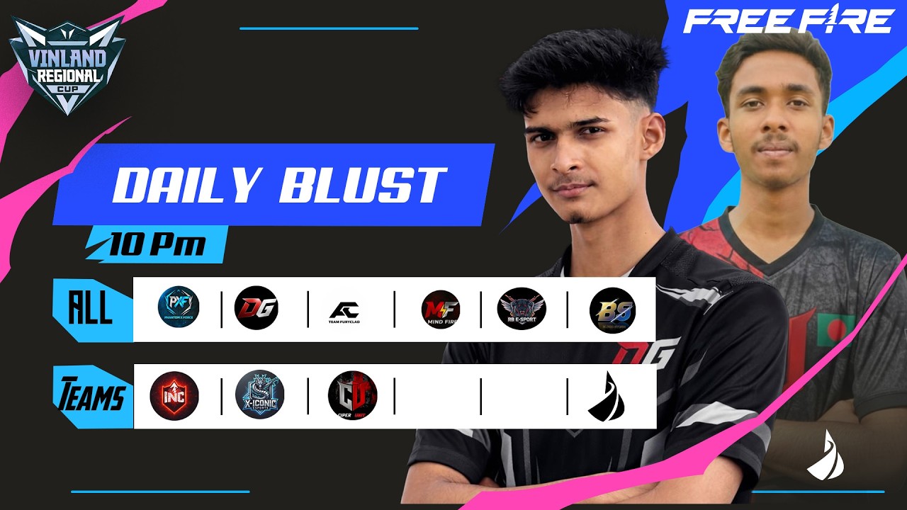 [🔴LIVE] 3 PM CHAMPION RUSH  || VINLAND GLOBAL ORGANIZATION​ & PRODUCTION #freefire #tournament #vig
