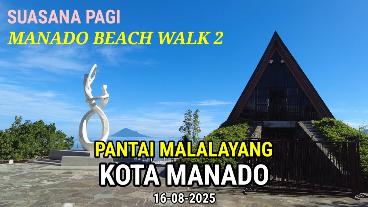 Manado Beach Walk 2, Pantai Malalayang, Kota Manado, 16-08-2025