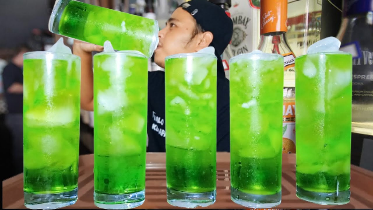 MUKBANG MINUMAN SEGAR DINGIN ASMR SARI BUAH MELON