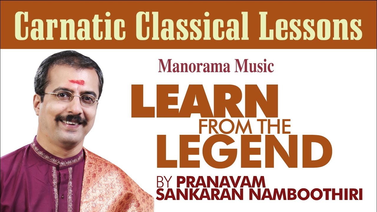 Learn  Ga ma ga ri ga pa ri ga sa | Western Note |  Sankaran Namboothiri| Learn from the Legend