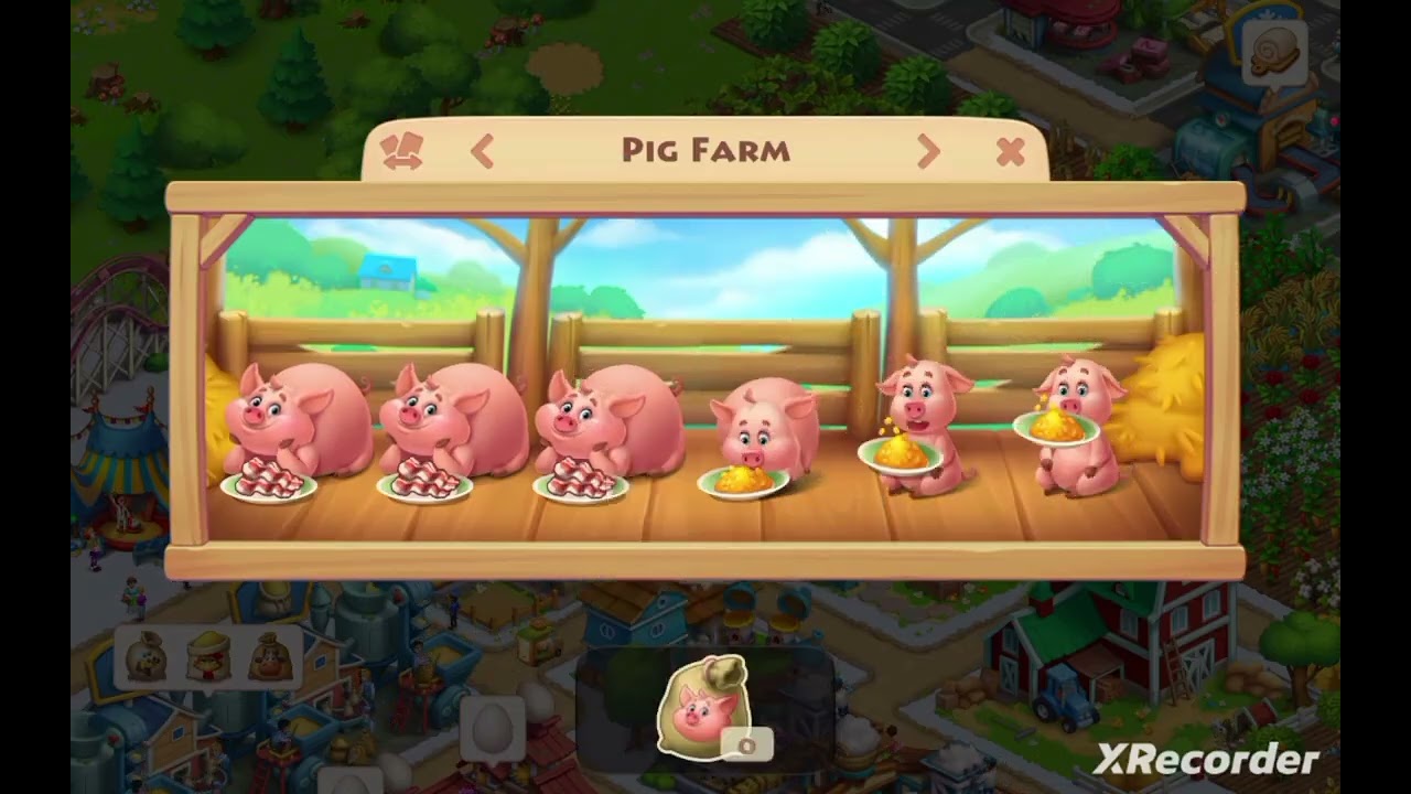 Township gameplay level 105