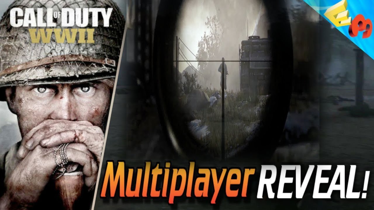 CALL OF DUTY WWII MULTIPLAYER REVEAL REACTION | CALL OF DUTY WWII BETA DATE ANNOUNCED @ E3 2017