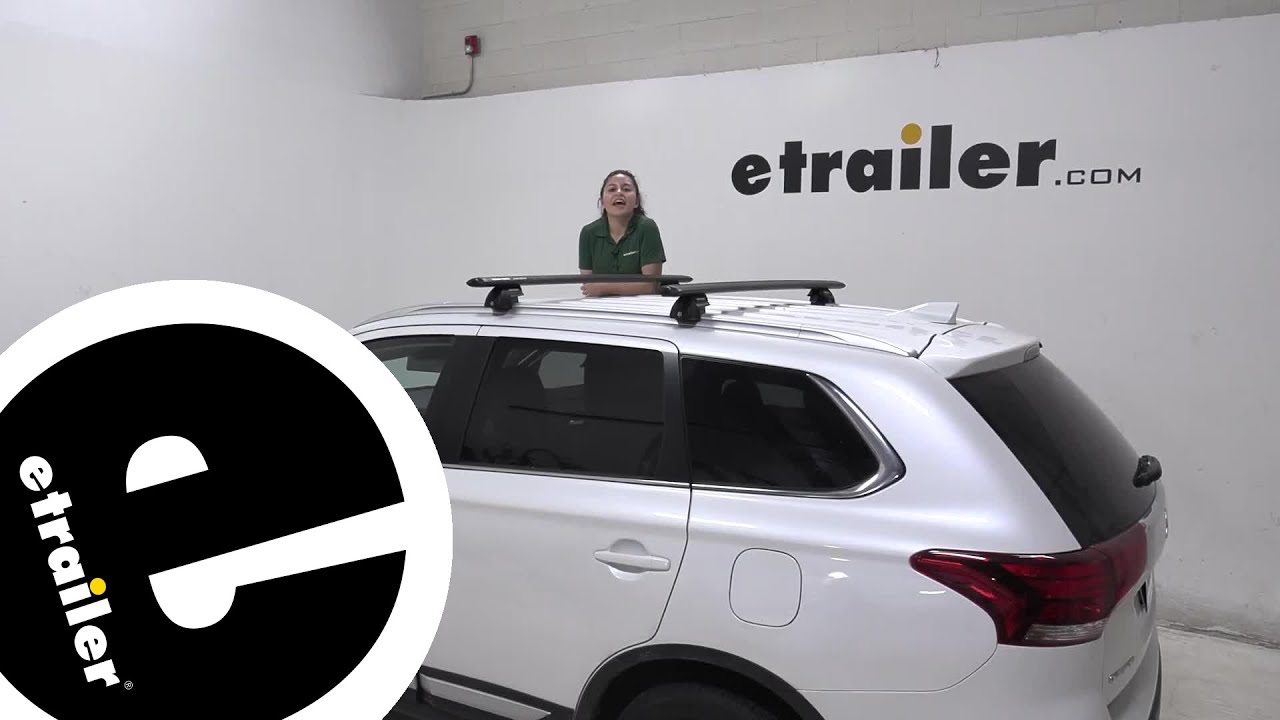 Installing the Rhino-Rack SX Series Legs for Vortex Aero Crossbars on your 2020 Mitsubishi Outlander