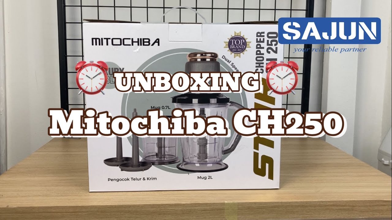 What In The Box ? Mitochiba Food Chopper CH250