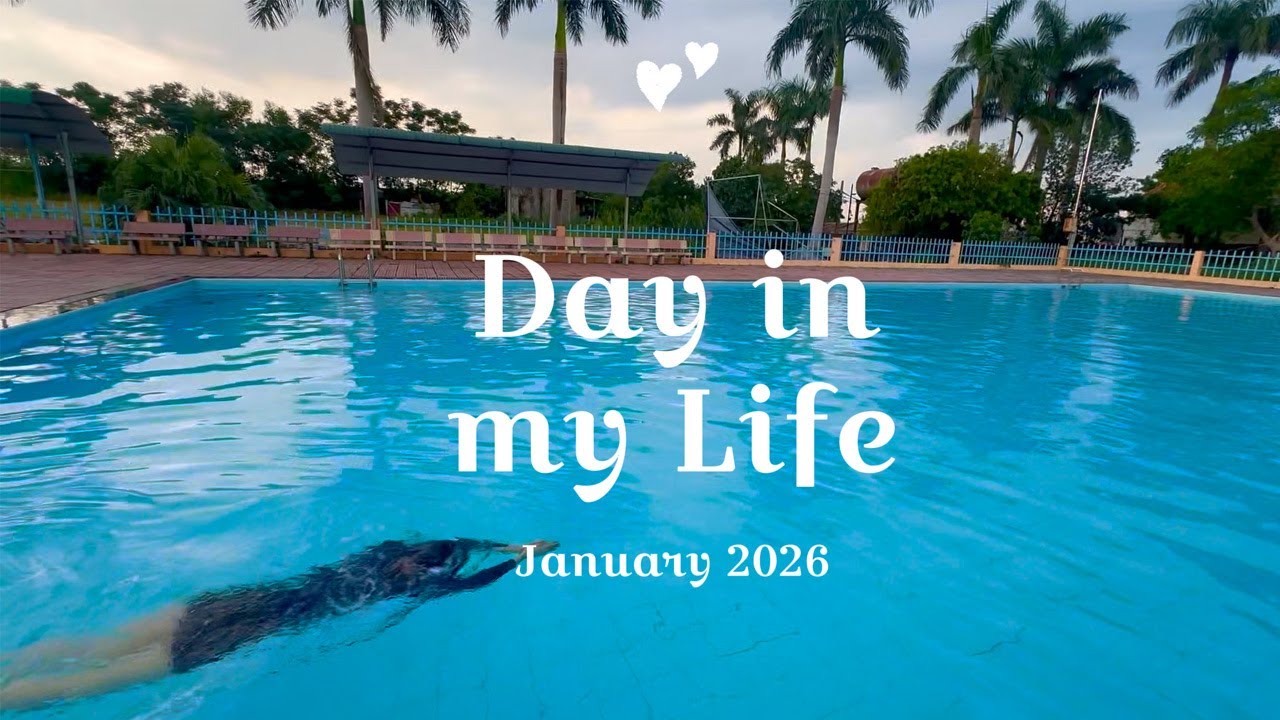 Swimming helps me relieve stress after a long day at work. Video offical