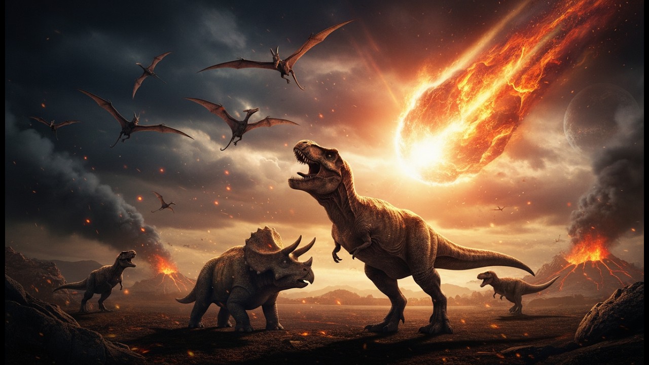 The Last Day of Dinosaurs 🌍☄️ | How One Moment Changed Life on Earth Forever