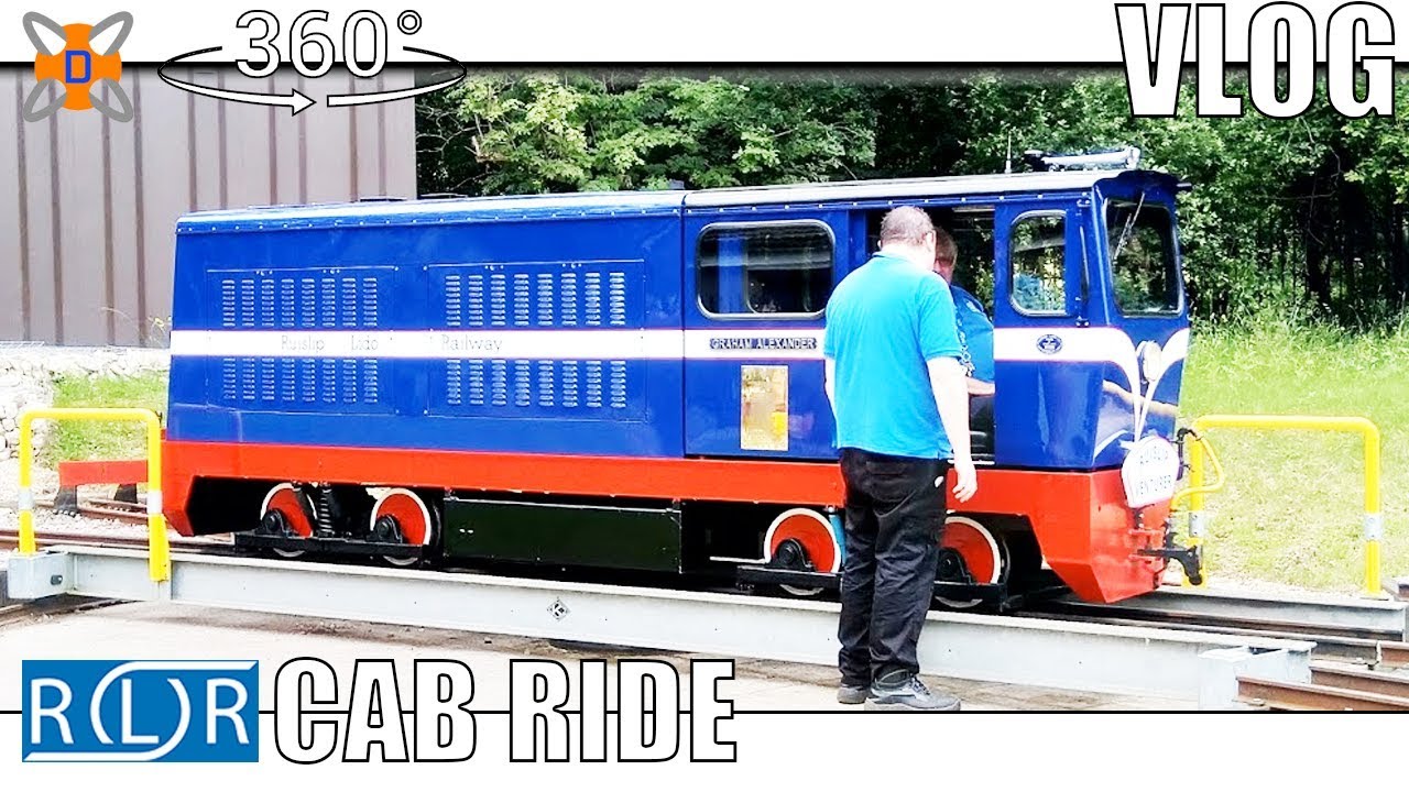[360°] Ruislip Lido Railway Driver's Eye View｜Drawyah