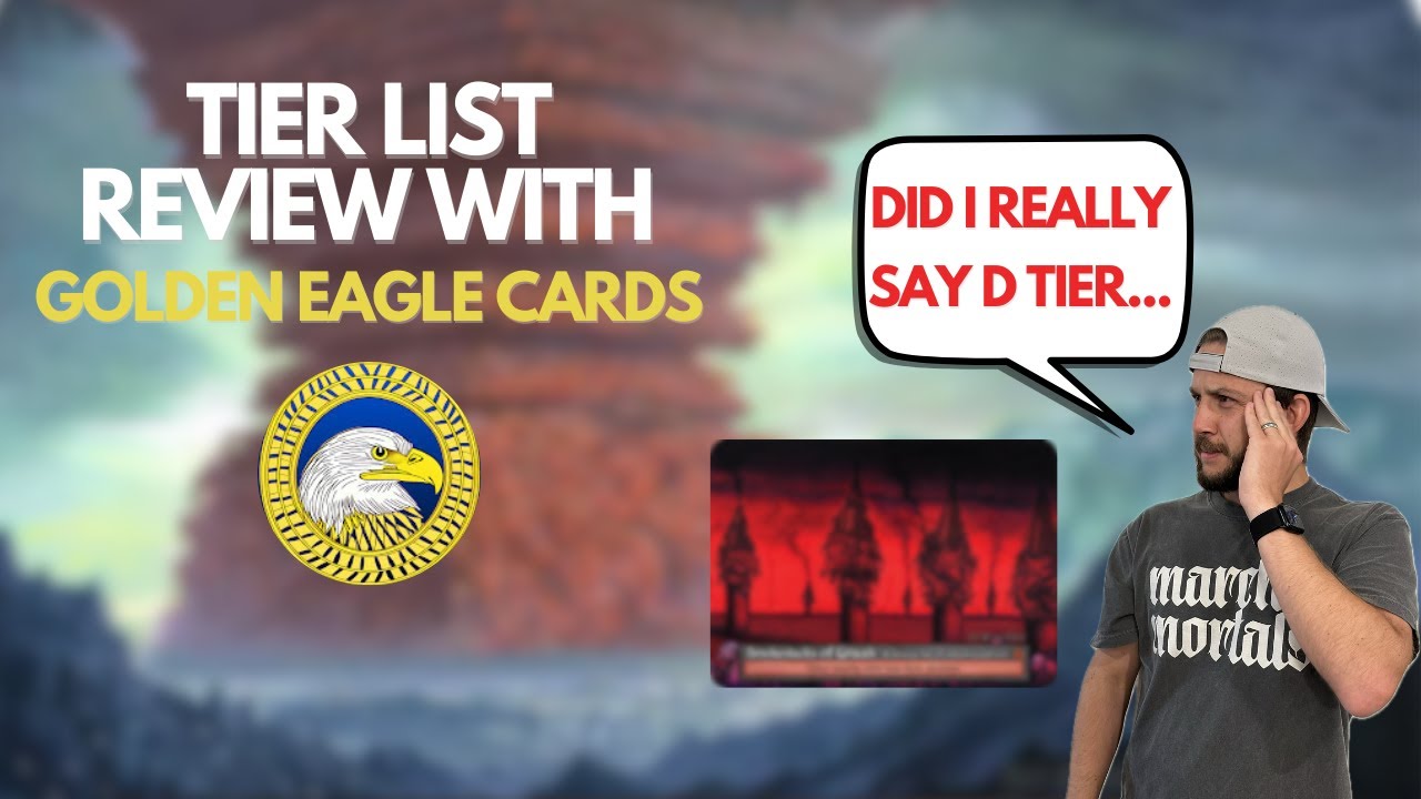 Golden Eagle Cards and I Review The First Sorcery Tier List!
