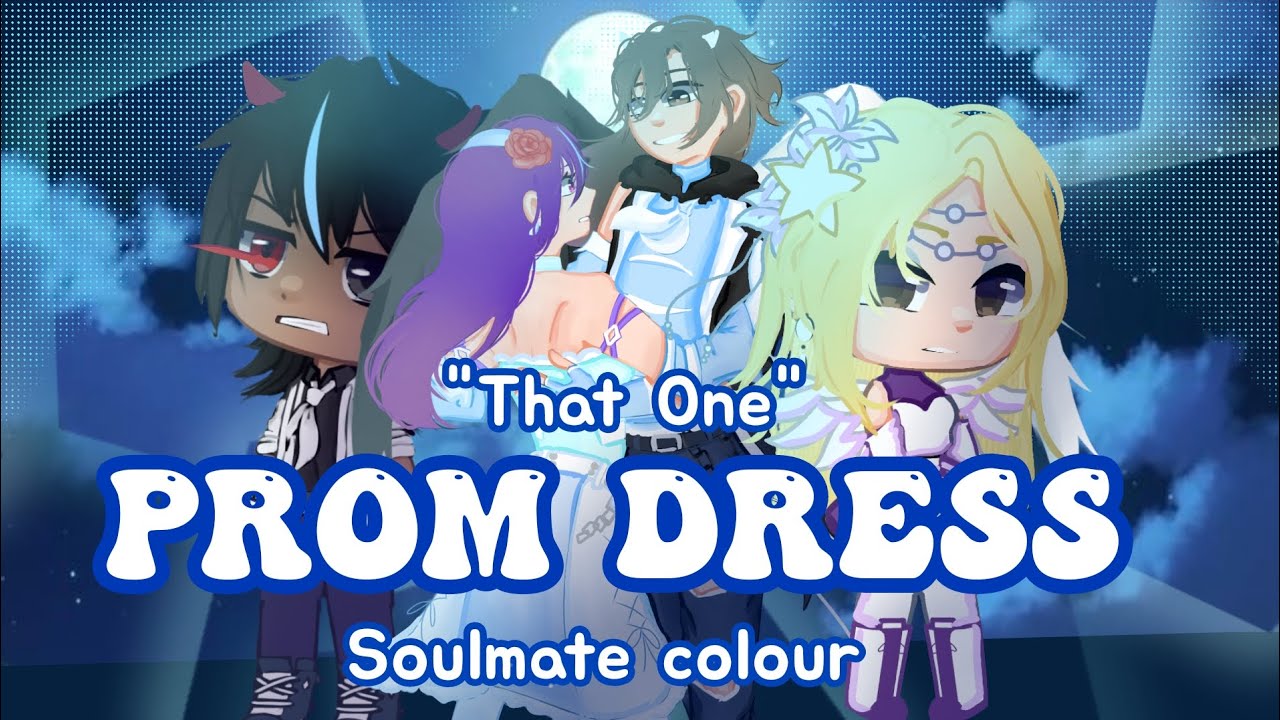 That one PROM DRESS that change everything || Soulmate Colour || Bi Gacha One Shot || Isaley ||