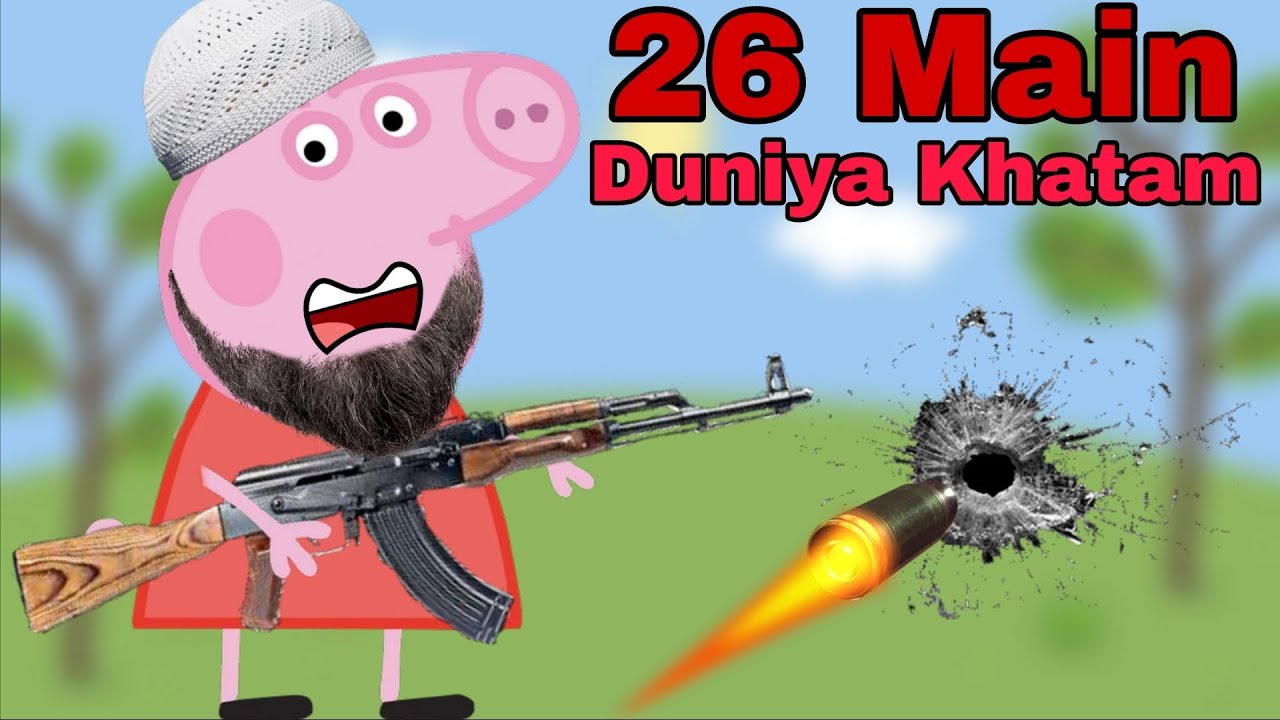 Peppa pig 26 main duniya khatam funny edited | peppa pig hindi ytp edited watch noww| memes 2026