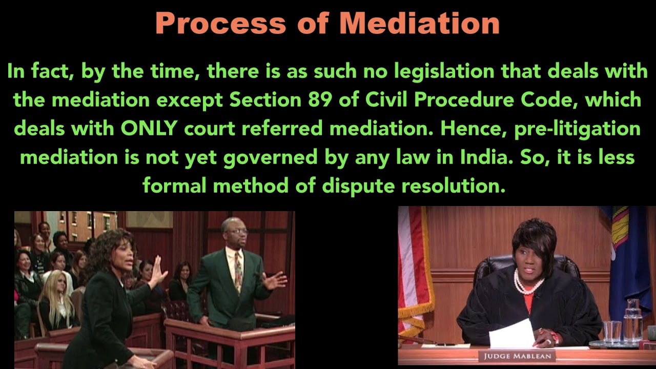 Concept of Mediation