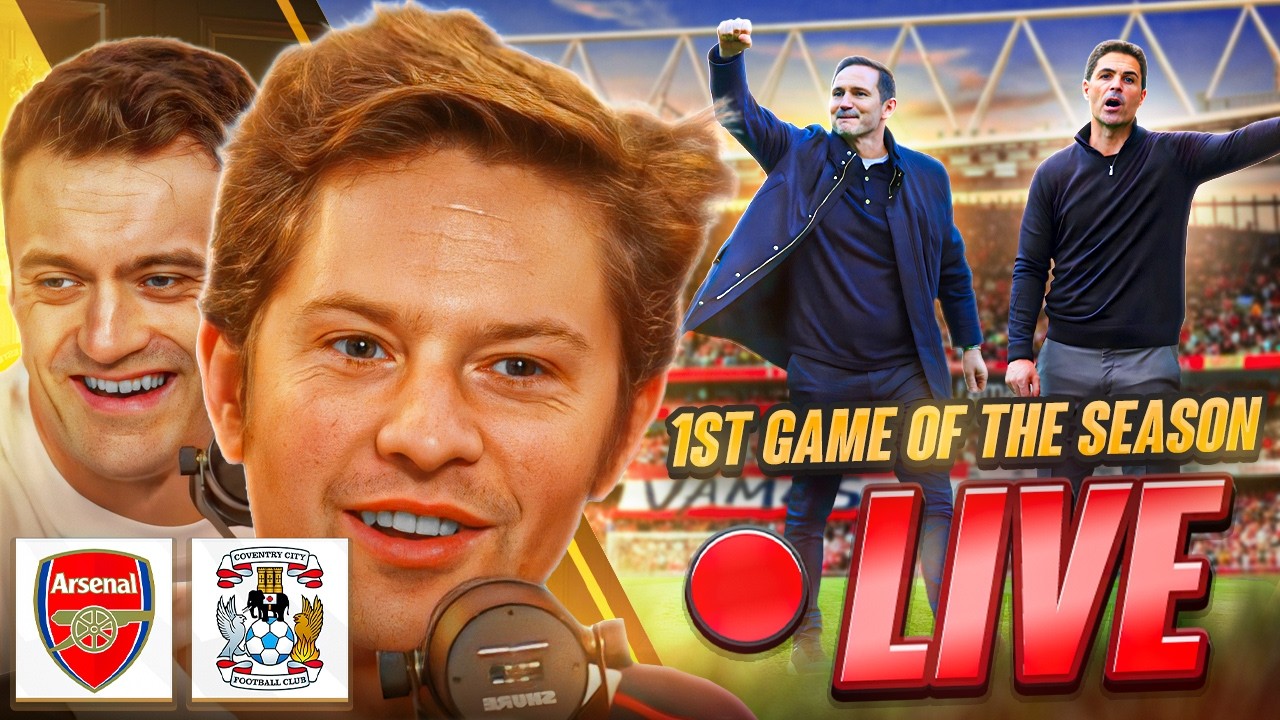 ARSENAL VS COVENTRY | PREMIER LEAGUE | THE CLUB LIVE