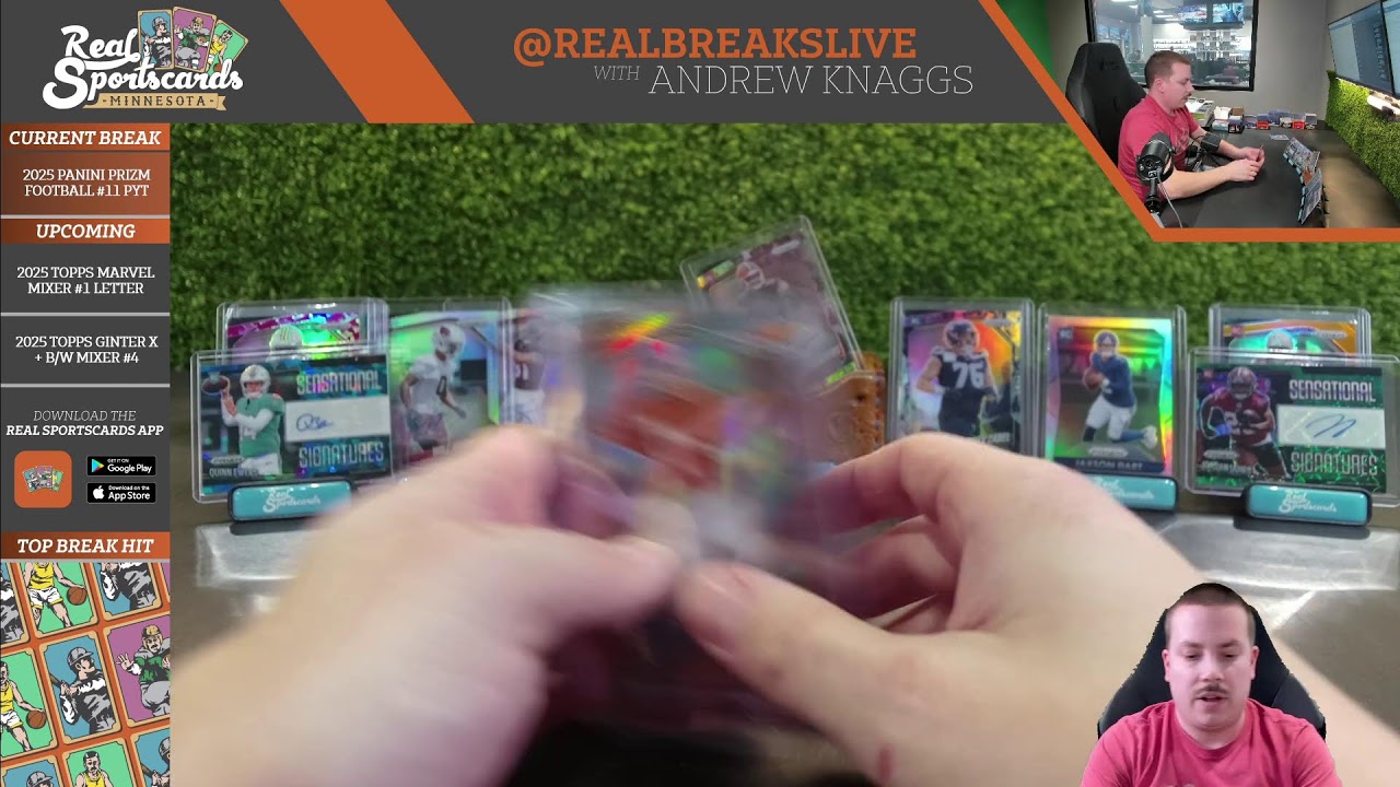 2025 Panini Prizm Football #11 3-Box Pick Your Team