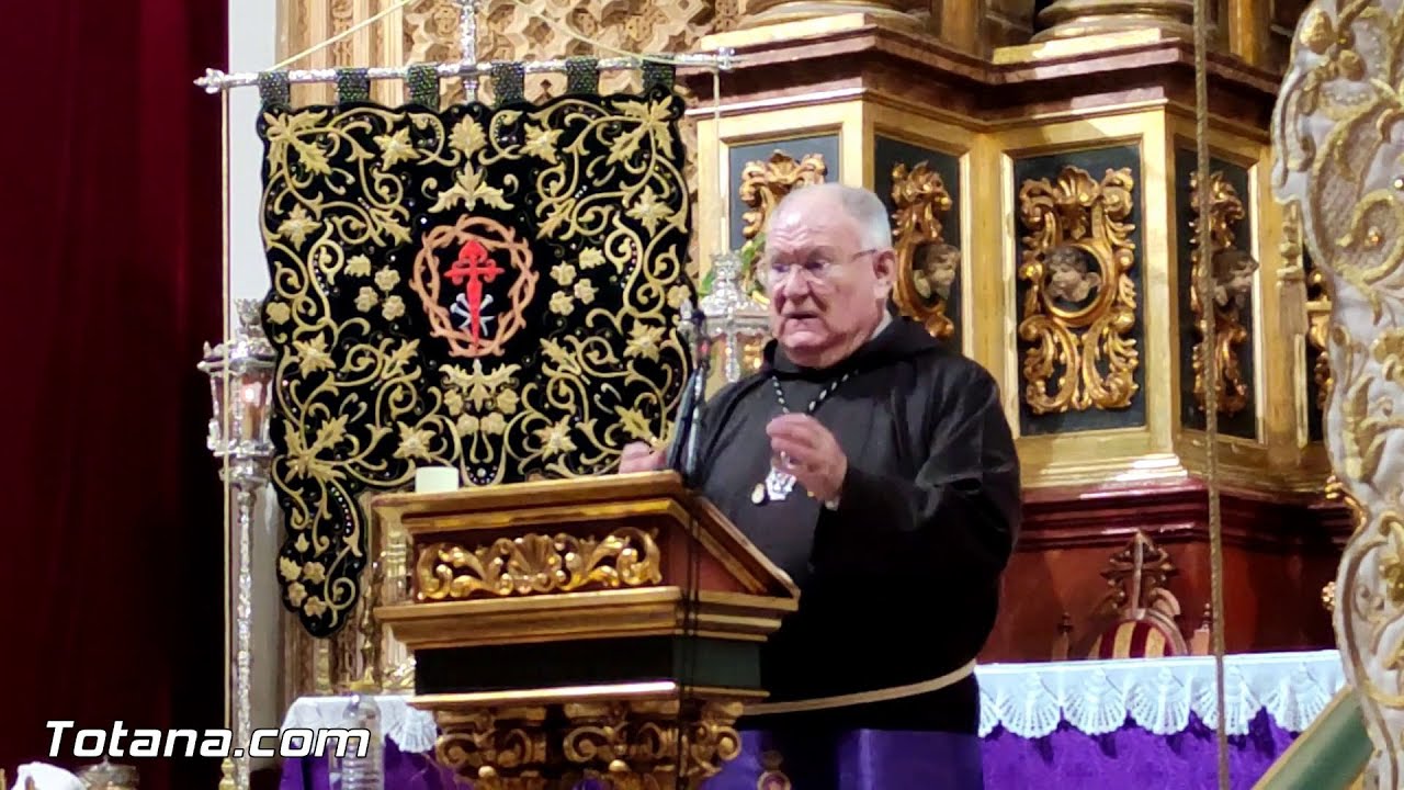 Pregón Semana Santa de Totana 2025. Padre Pedro