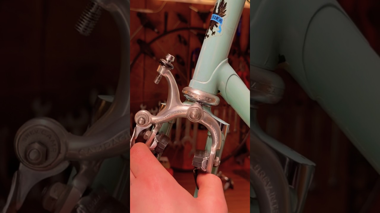 Bianchi Specialissima Build | Gears & Brakes Installation