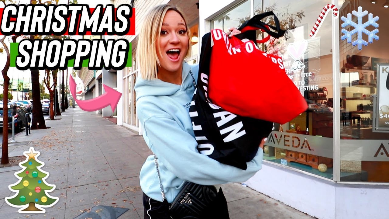 I finally went christmas shopping!! Vlogmas Day 6