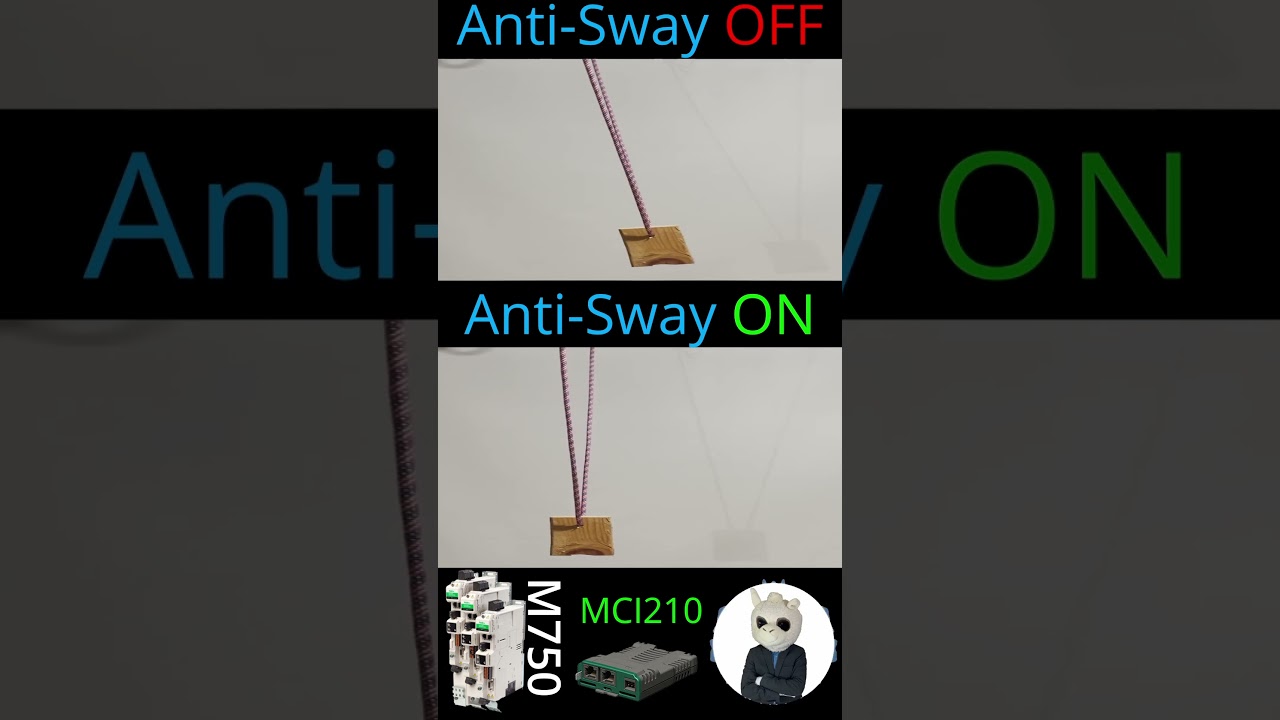 M750 Hoist Anti Sway Demo — Writing Custom Anti-Sway Logic with MCI210