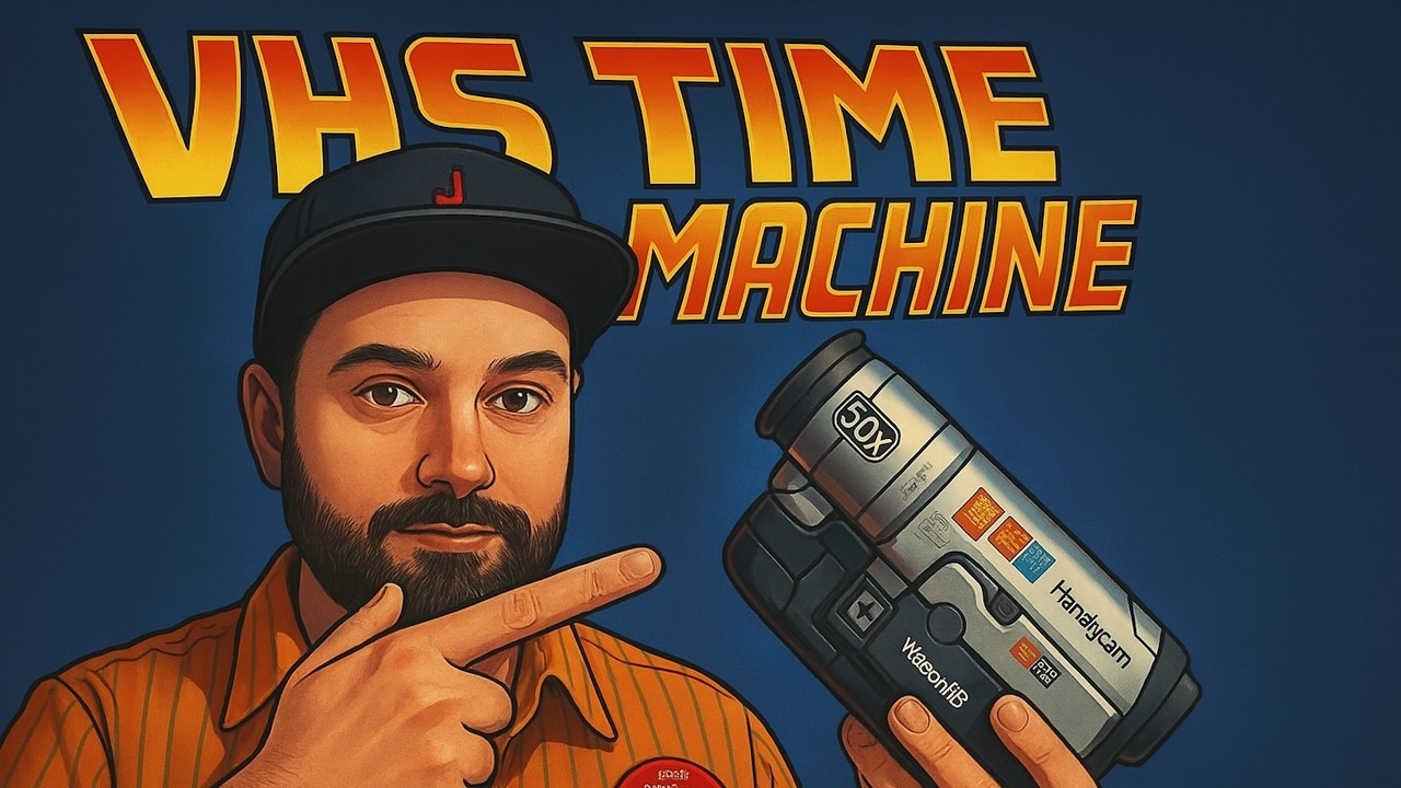 VHS Camera: The Lost Magic of Videotape [Remembering the Sony Handycam]