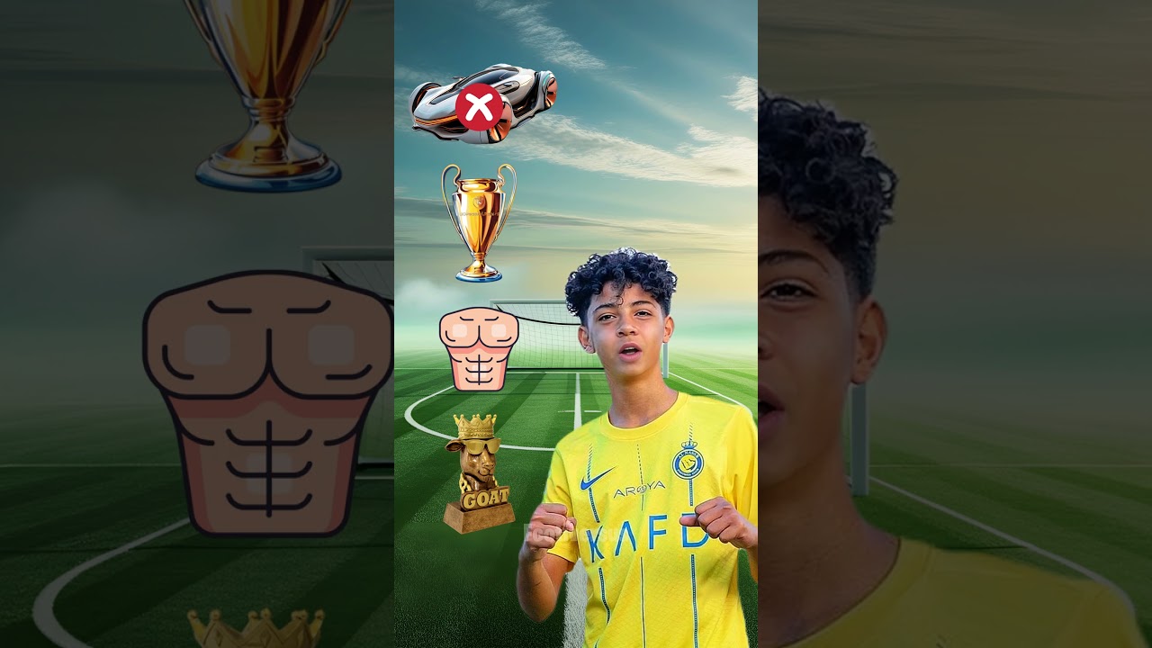 Ronaldo, Messi, Cristiano Jr, Thiago Messi 😍🤯🔥