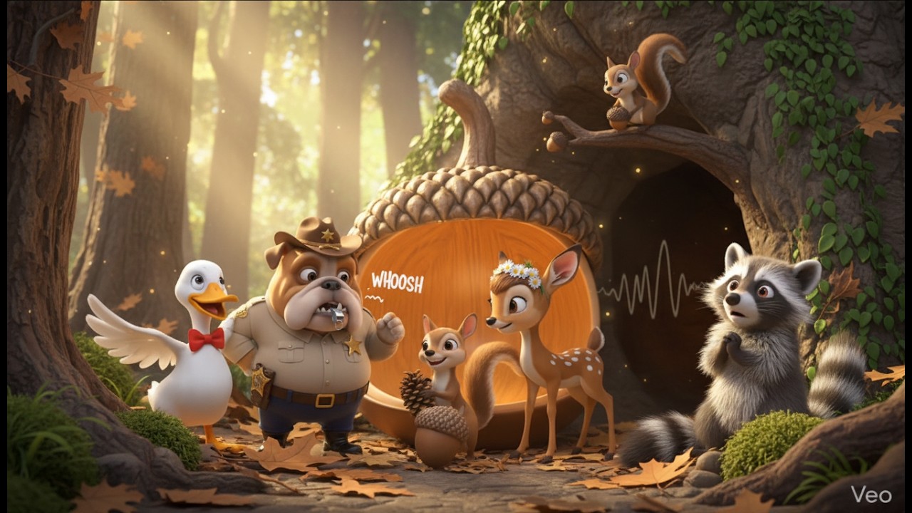 The Strange Sound in the Cave the funny dog cartoon