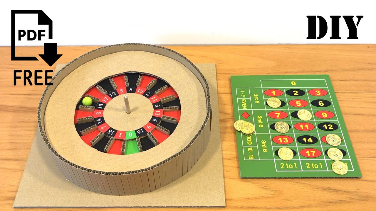 ミニ・カジノ・ルーレットの作り方 / How to make a Mini Casino Roulette Game