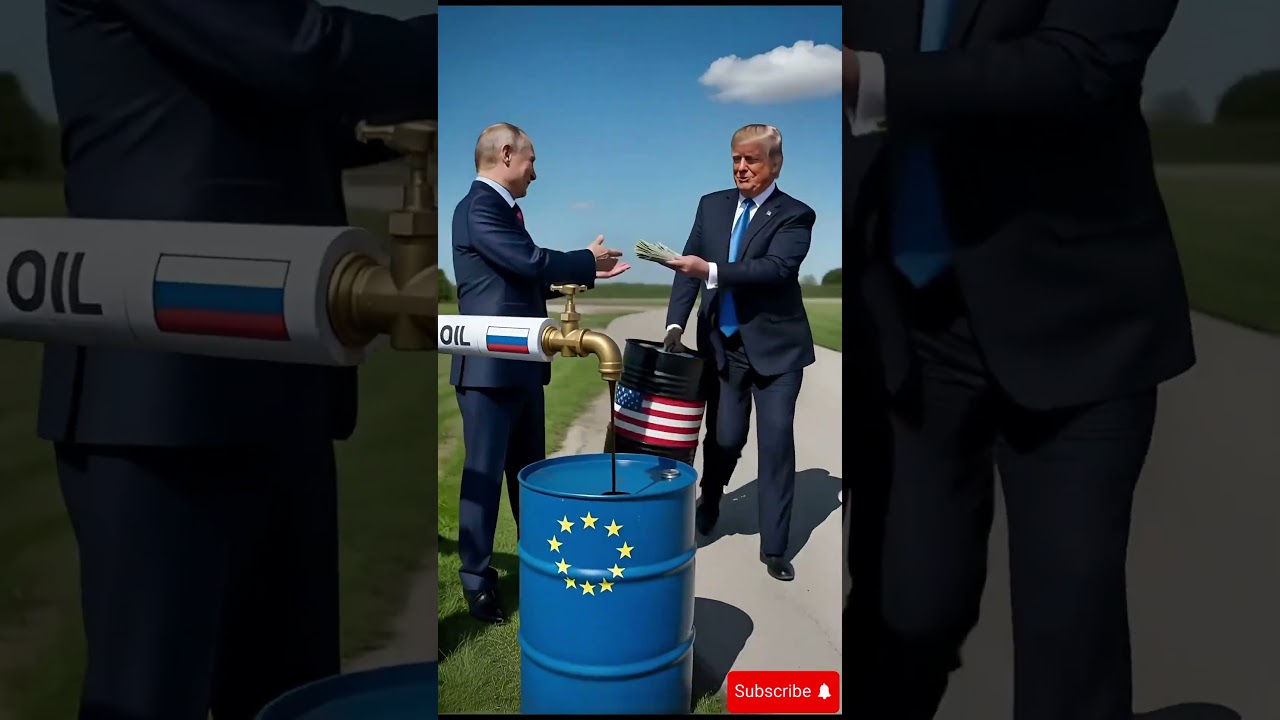 PUTIN DEALS WITH EU SANCTIONS AND TRUMP MAKES BUSINESS! FUNNY!