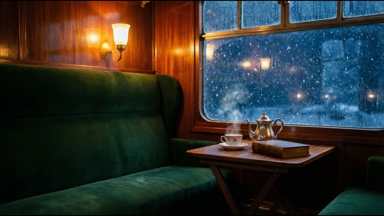 The Night Train (1925) 🚂 Cozy Sleep Story for Grown Ups & Train Sounds for Sleep