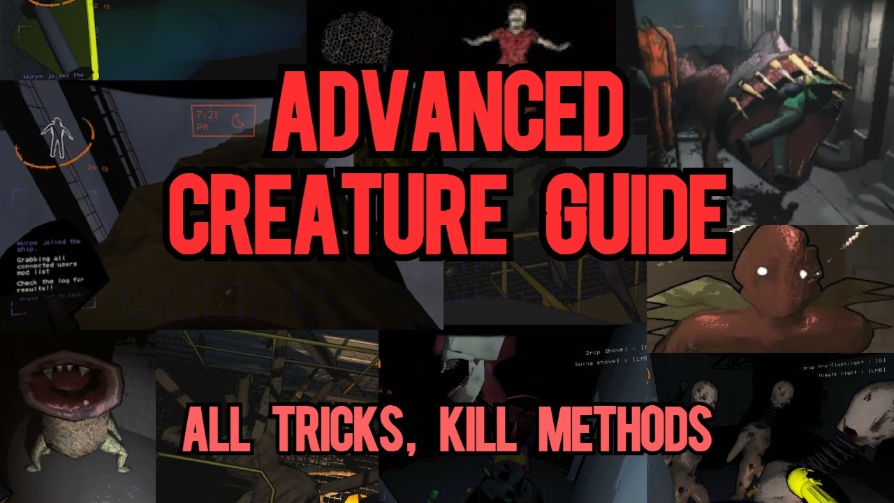 Advanced Creature / Monsters Guide, combat tips, unknown tricks - Lethal Company