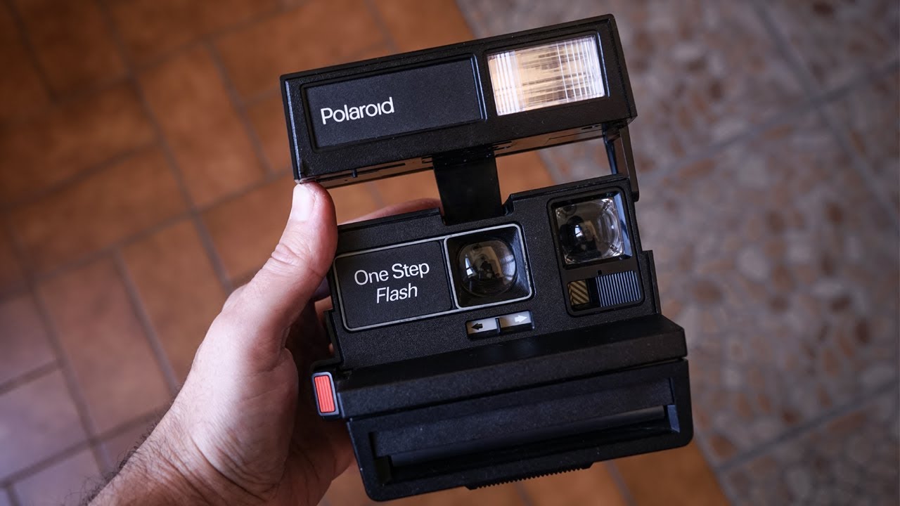 Polaroid One Step Flash - Instant Film Camera