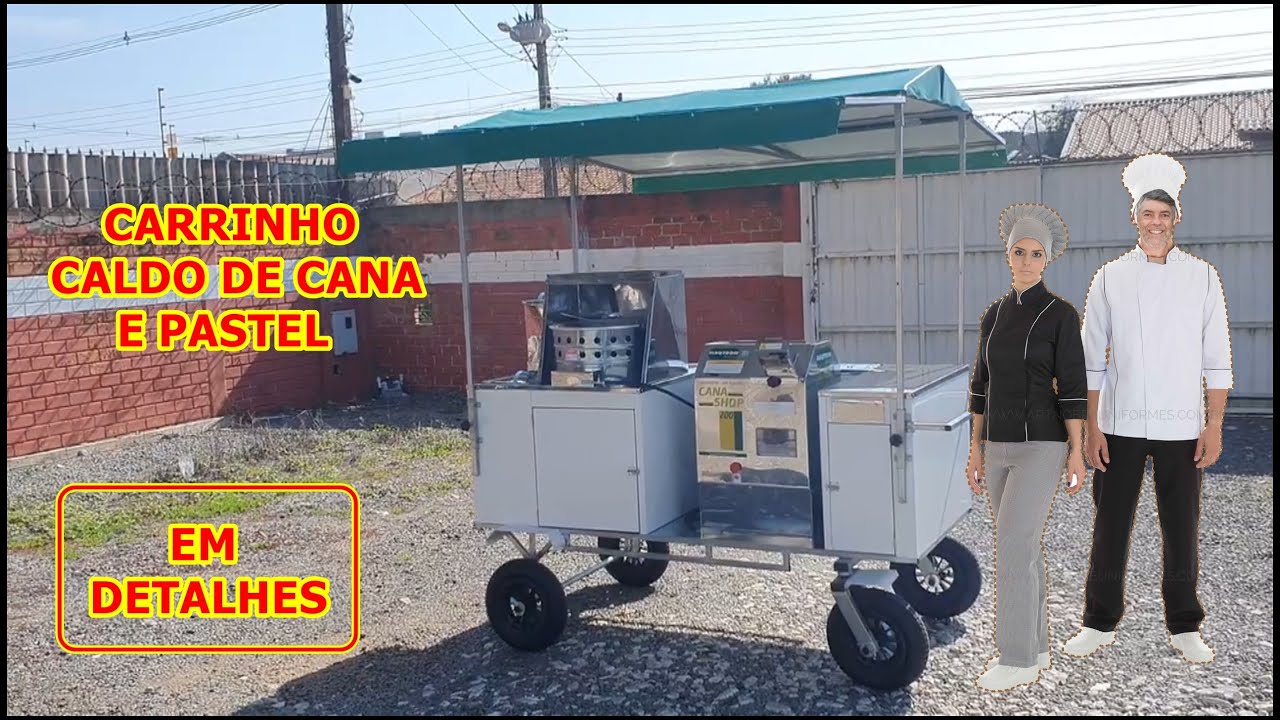 CARRINHO CALDO DE CANA E PASTEL!!
