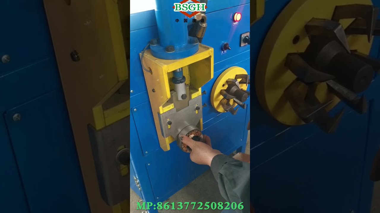 Motor Breaking Machine Electric Motor Wrecker For Washing Machine Motor Stator Cutting And Pulling