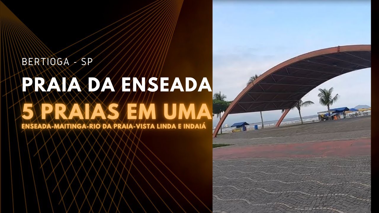 288 - Bertioga (SP) - 5 praias em uma - Enseada, Maitinga, Rio da Praia, Vista Linda e Indai&aacute;