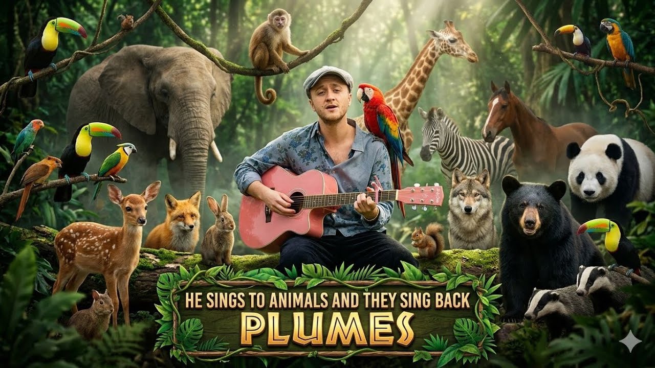 PLUMES The French Artist Who Makes Animals Sing Back!