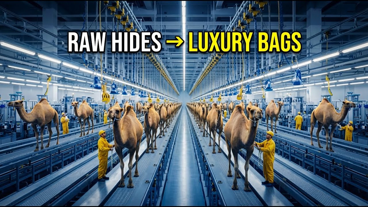 Inside the Camel Leather Workshop &ndash; Full Process How Million-Dollar Bags Are Made