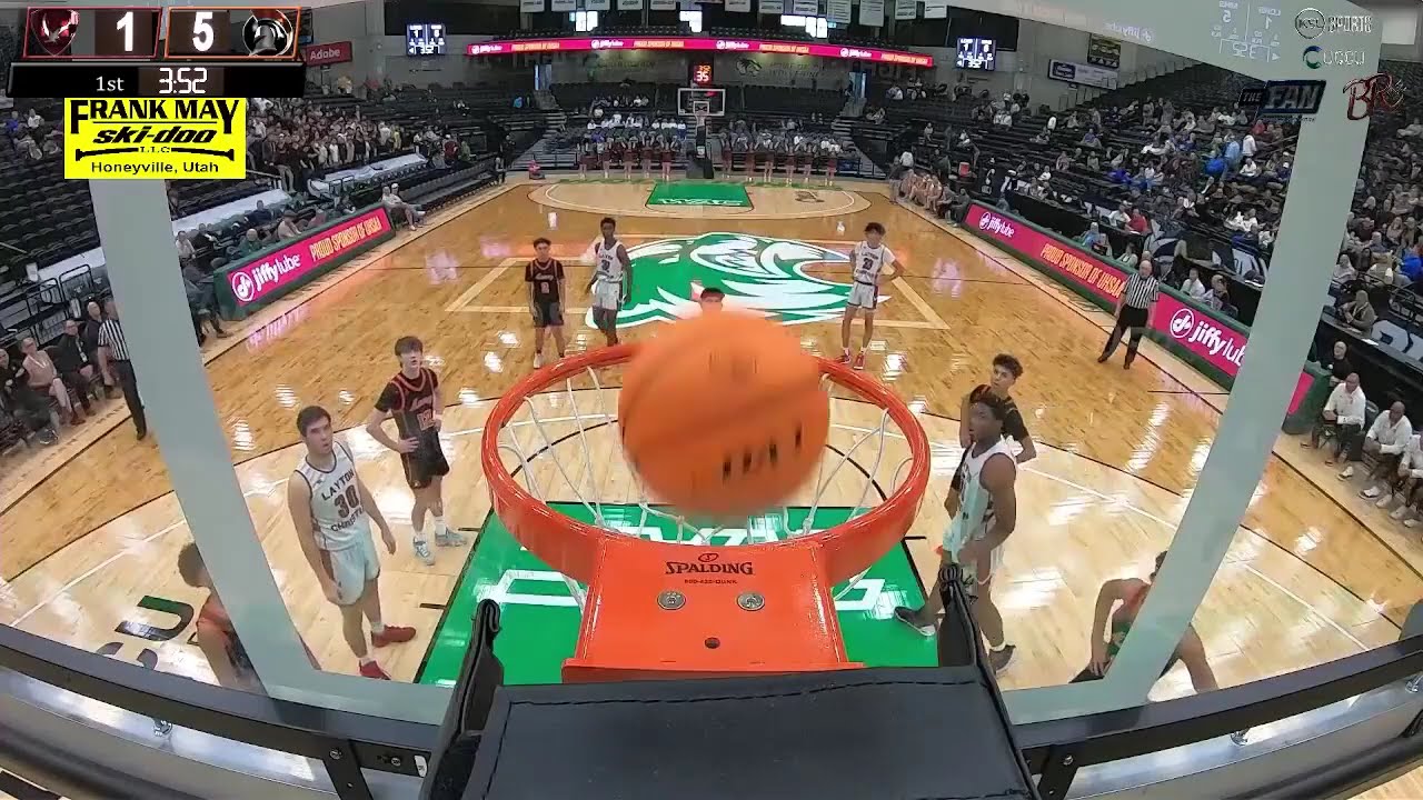 2024 Archive: 4A Boys Basketball Quarterfinal: Murray vs. Layton Christian Academy