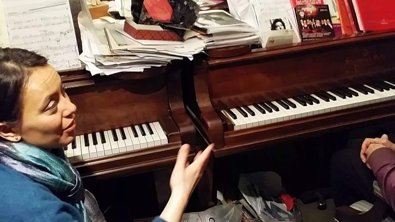 Magdalena Hirsz & Peter Feuchtwanger : lesson in London 2014
