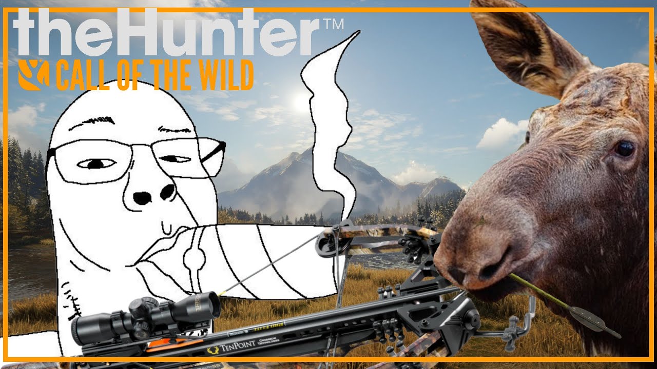 1. Идиот охотится на всё с луками в TheHunter: Call Of The Wild