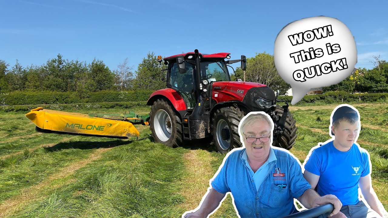 FASTEST WE HAVE EVER MOWN 80 ARCES EVER !