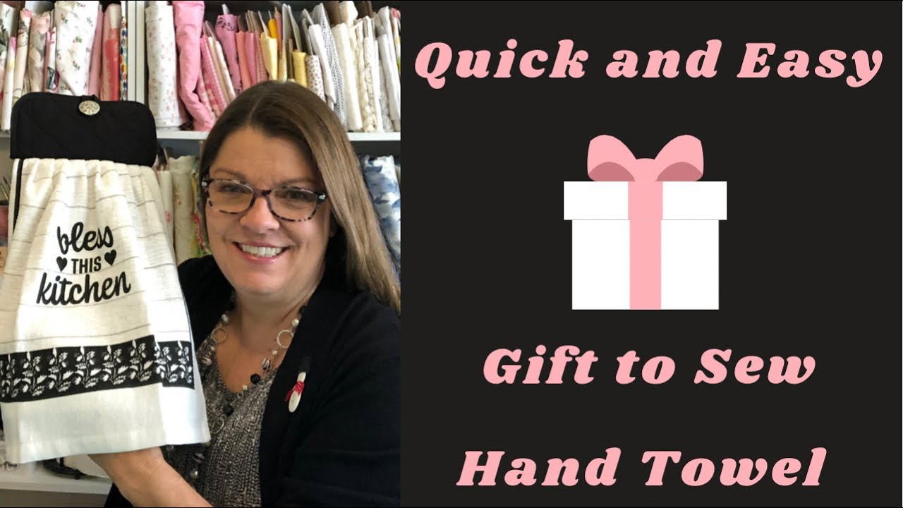Easy Gift to Sew (Hand Towel for Oven Door Handle)