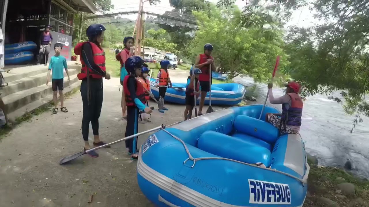 White Water Rafting in Sabah Safe for Young Kids Children 5 Year Old
