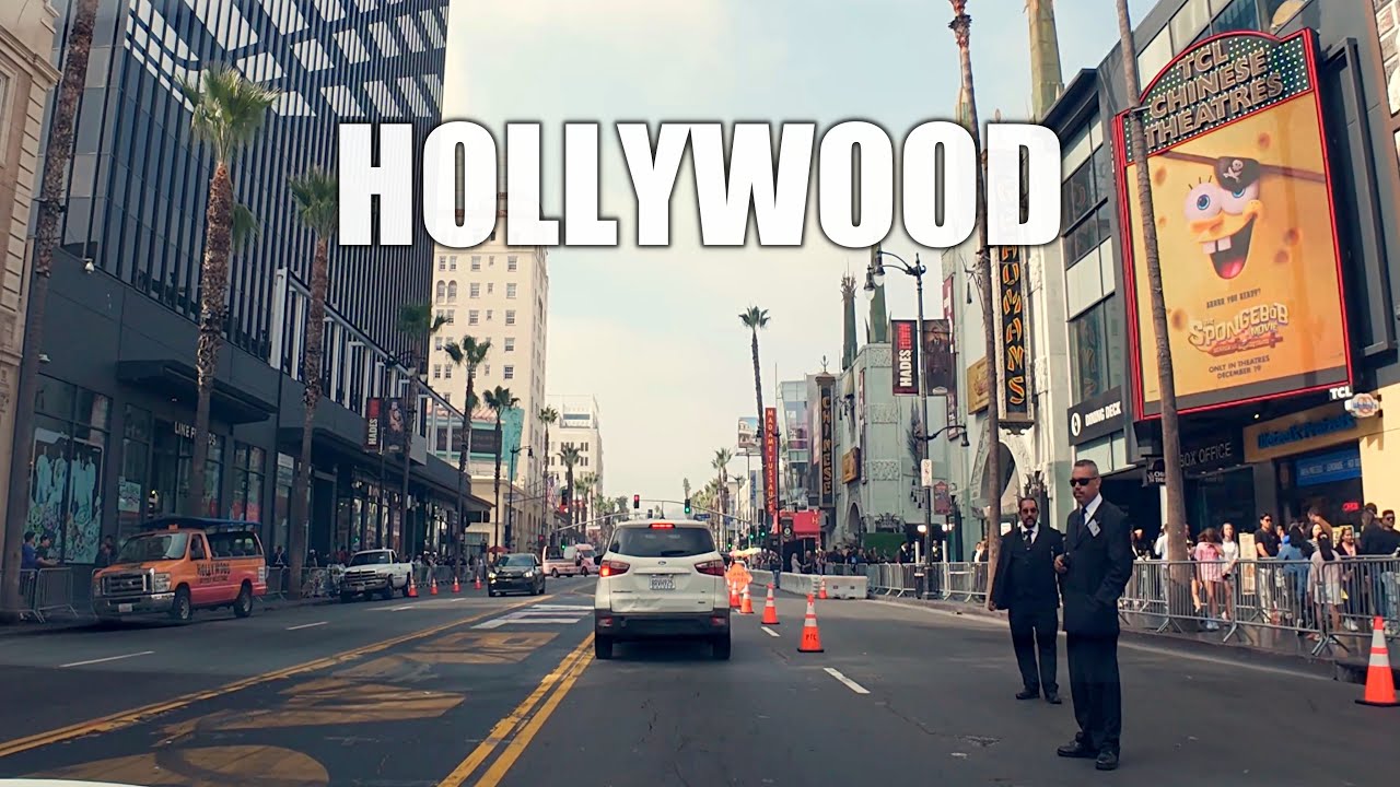 Sunday Drive in Hollywood & Beverly Hills | 4K