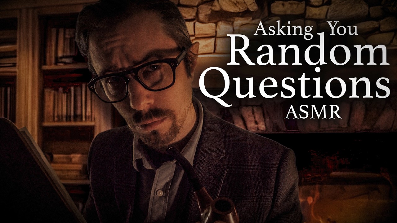 Asking You Random Questions ASMR | Relaxing Questionnaire & Binaural Writing Sounds
