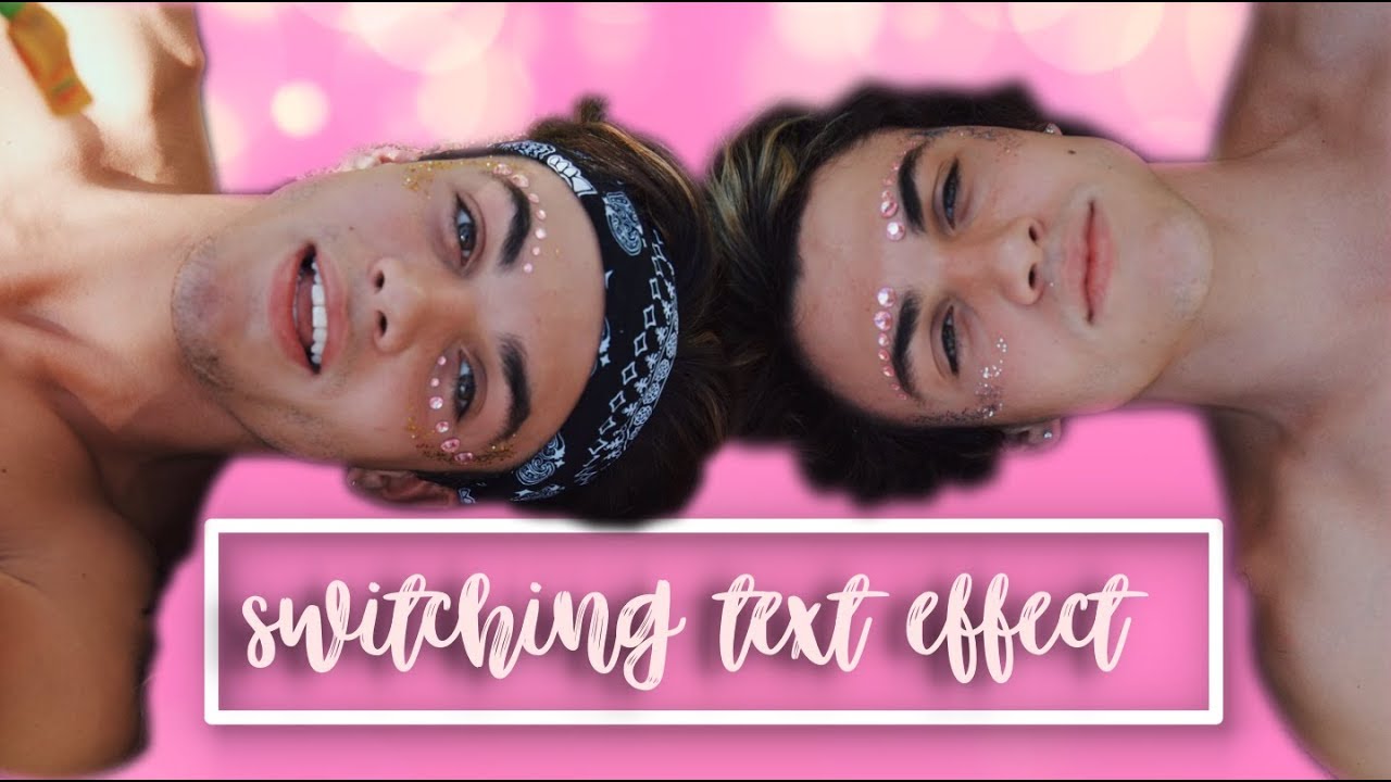 switch text effect | ae tutorial